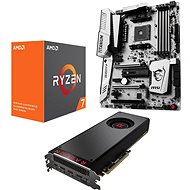 AMD RADEON VEGA BLACK PACK + AMD Ryzen 7 1700X + MSI X370 - Set
