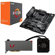 AMD RADEON VEGA AQUA PACK + AMD Ryzen 7 1700X + Asus X370 - Set