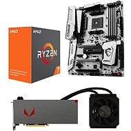 AMD RADEON VEGA AQUA PACK + AMD Ryzen 7 1700X + MSI X370 - Set