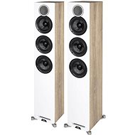 ELAC Debut Reference DFR 52 White/Wood - Speakers
