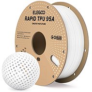Elegoo Rapid TPU 95A, White 1kg - Filament