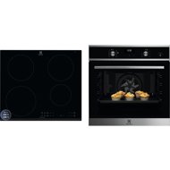ELECTROLUX 600 SteamBake EOD5H70X + LIR60433B - Oven & Cooktop Set