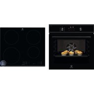 ELECTROLUX 600 SteamBake EOD6F77H + LIR60433B - Oven & Cooktop Set