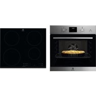 ELECTROLUX 600 SteamBake EOD3F50TX + 300 LIR60433 - Oven & Cooktop Set