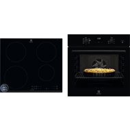 ELECTROLUX 600 SteamBake EOD5F71Z + LIR60433B - Oven & Cooktop Set