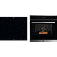 ELECTROLUX 700 SenseCook EOE7F31X + 300 LIR60433 - Oven & Cooktop Set