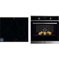 ELECTROLUX 600 SteamBake EOD6F77WX + LIR60433B - Oven & Cooktop Set