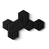 Elgato Wave Panel Starter Set, Black - Soundproofing Material