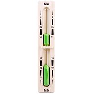 ELIGA Hourglass for sauna - green sand, 15 min - Sauna Hourglass