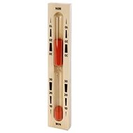 ELIGA Hourglass for sauna - red sand, 30 min - Sauna Hourglass