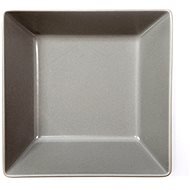 ELITE Teller tief quadratförmig 17,5x17,5cm grau, Set 6 Stück - Teller-Set