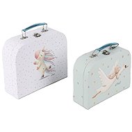 eliNeli Suitcase set - Unicorn and goose - Children's Briefcase