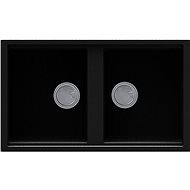 ELLECI BEST 450 Full black / Granite - Granite Sink