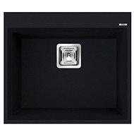 ELLECI KARISMA 105 Full Black/Granitek - Granite Sink