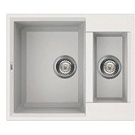 ELLECI EASY 150 G68 Bianco Titano - Granite Sink