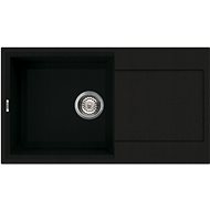 ELLECI EASY 290 G40 Full Black - Granite Sink