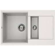 ELLECI EASY 325 G68 Bianco Titano - Granite Sink