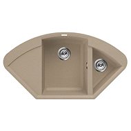 ELLECI EASY CORNER G43 Tortora - Granite Sink