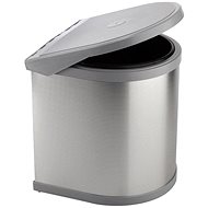 Elletipi RING - for door, 10 L, aluminium, PPI607/1ALL C10 - Rubbish Bin