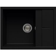 ELLECI Unico 125 65 × 50 1VG G40 - Granite Sink