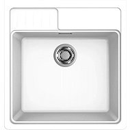 Elleci SPAZIO 600 K96 white - Granite Sink