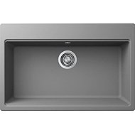 Elleci TIME 130 G48 grey - Granite Sink