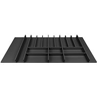 Elletipi Wood Line 120 cm, black beech - Cutlery Tray