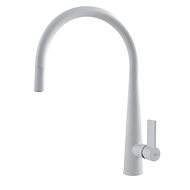 Elleci Lever mixer with shower Athena Plus, white - Tap
