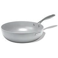 Elmich Tria Ceramic Non-Stick Stainless Steel Wok Pan with Ceramic Surface 24cm - Pan