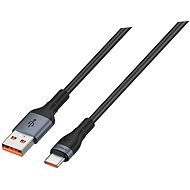 Eloop S7 USB-C to USB-A 5A Cable 1m Black - Adatkábel
