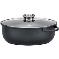 ELO Alucast Oval baking dish 38 × 25 cm with glass lid - Roasting Pan