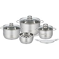 ELO Basic Brillant Set of 4 pots, stainless steel - Cookware Set