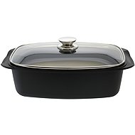 ELO Basic Quatrorondo Baking dish with glass lid 40 × 22 cm - Roasting Pan