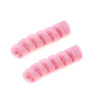 ELPINIO Cable Connector Protection - Spiral Pink, 2 pcs - Cable Organiser