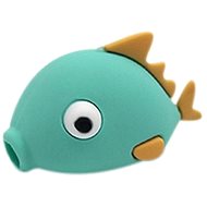 ELPINIO Cable Connector Protection - Big Fish - Turquoise Orange - Cable Organiser