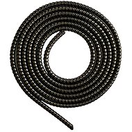 ELPINIO Cable Protection Spiral - Metallic Black - Cable Organiser