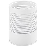 Waste paper basket Caimi Brevetti Hi-Tech Metal 14 L, white - Rubbish Bin