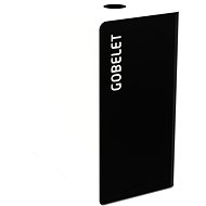 Sorted waste bin - clear glass, Rossignol Cubatri, 55411, 90 L, white - Rubbish Bin