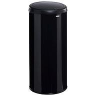 Touch waste bin Rossignol Touch 93581, 45 L, black graphite RAL 9011 - Rubbish Bin
