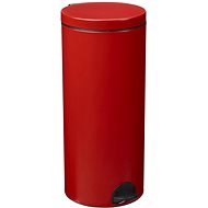 Pedal basket Rossignol Elora 90327, 30 L, red, RAL 3002 - Rubbish Bin