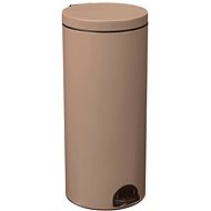 Pedal basket Rossignol Elora 90326, 30 L, brown, RAL 1019 - Rubbish Bin
