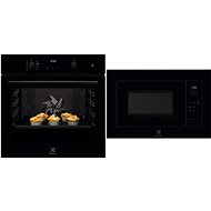 ELECTROLUX 600 PRO SteamBake EOD6C71Z + ELECTROLUX 600 FLEX Grill LMS4253TMK - Built-in Oven & Microwave Set