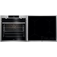 AEG Mastery BCE455350M + AEG Mastery IKB64431XB - Oven & Cooktop Set