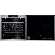 AEG Mastery BEE542320M + AEG Mastery IKB64413FB - Oven & Cooktop Set