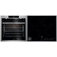AEG Mastery BCE455350M + AEG Mastery IKB64413FB - Oven & Cooktop Set