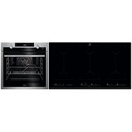 AEG Mastery BPE556320M + EELECTROLUX 700 FLEX Bridge EIV9467 - Oven & Cooktop Set