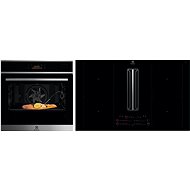 ELECTROLUX 800 SteamBoost EOB8S39WX + ELECTROLUX ComboHob KCC84453CK - Oven & Cooktop Set