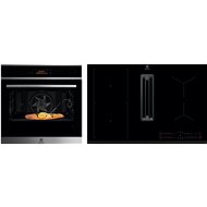 ELECTROLUX 800 SteamBoost EOB8S39WX + ELECTROLUX ComboHob KCC83443 - Oven & Cooktop Set