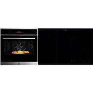 ELECTROLUX 800 SteamBoost EOB8S39WX + ELECTROLUX 600 FlexiBridge EIV85453 - Oven & Cooktop Set