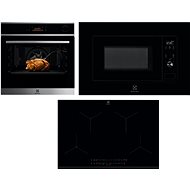ELECTROLUX 700 EOC8P39WX + ELECTROLUX 700 SENSE EIS8134 + ELECTROLUX 300 LMS2203EMK - Oven, Cooktop and Microwave Set